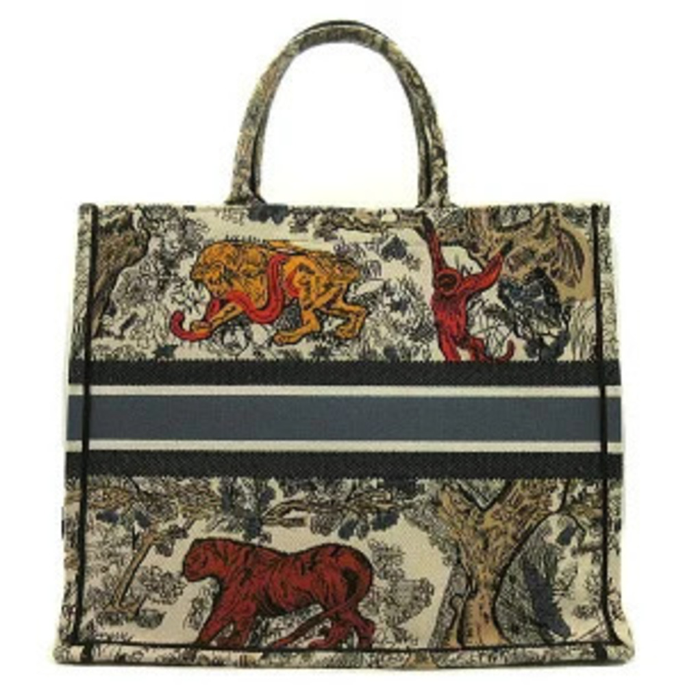 Dior Bag Tiger de Unreleased Tote ally Blue Jouy Book Toile Navy Blue